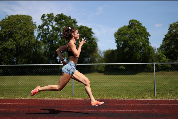 livvy running